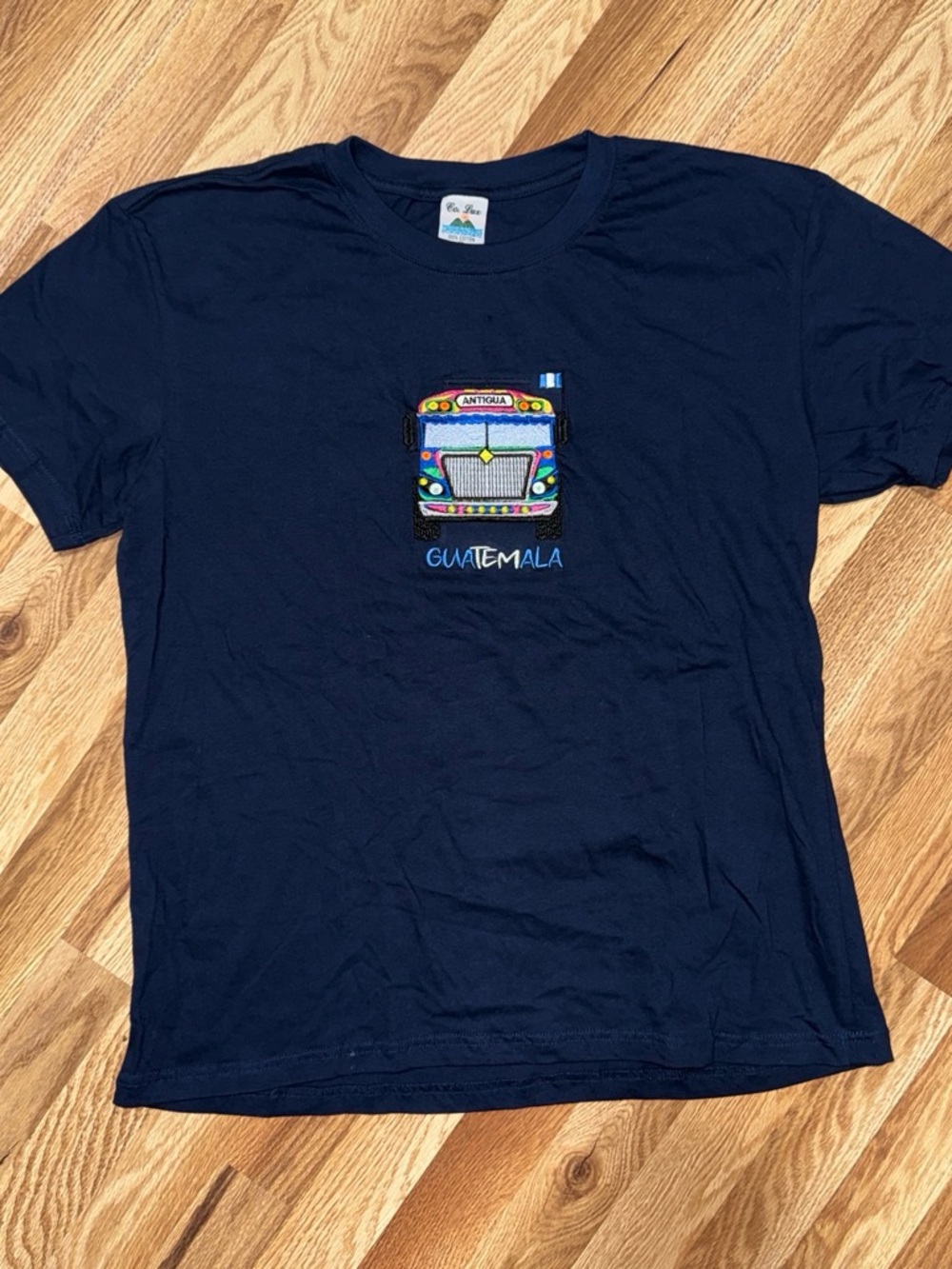 Men’s Guatemala Graphic T-Shirt – Navy Blue (XL)